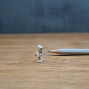 11:24, miniatuur bustbeeld, miniature bust