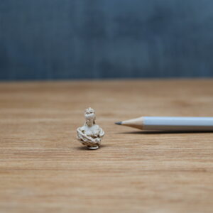 11:24, miniatuur bustbeeld, miniature bust , Barones