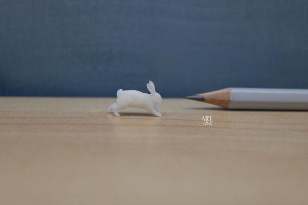 1:24 miniatuur resin konijn