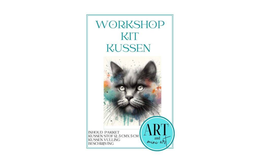 Britse Korthaar Kussen Art And Mini Art