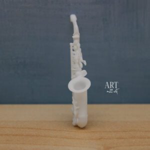 1:12 miniatuur muziekinstrument, miniatuur saxofoon