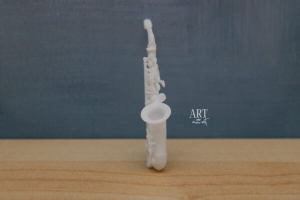 1:12 miniatuur muziekinstrument, miniatuur saxofoon
