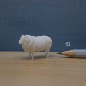 1:124 ram, 1:124 miniatuur schaap