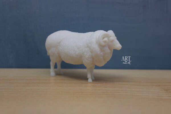 1:12 miniatuur schaap , 1:12 miniatuur ram