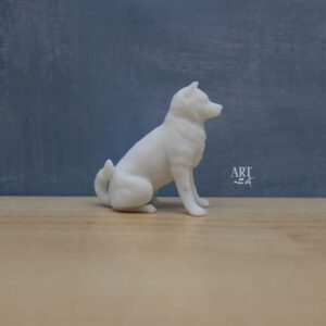 1:12 MINIATUUR HOND, shiba inu