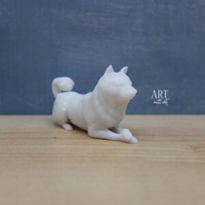 1:12 miniatuur hond, miniatuur shiba inu