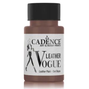 leerverf, cadence leather brown