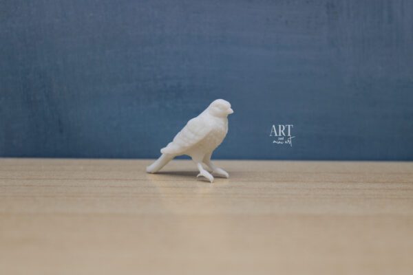 1:12 miniatuur roodvogel , valk