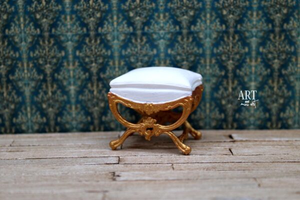hocker rococo stijl - Afbeelding 2