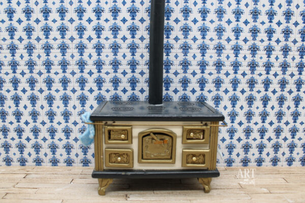 blue vintage tile 78 - Afbeelding 2