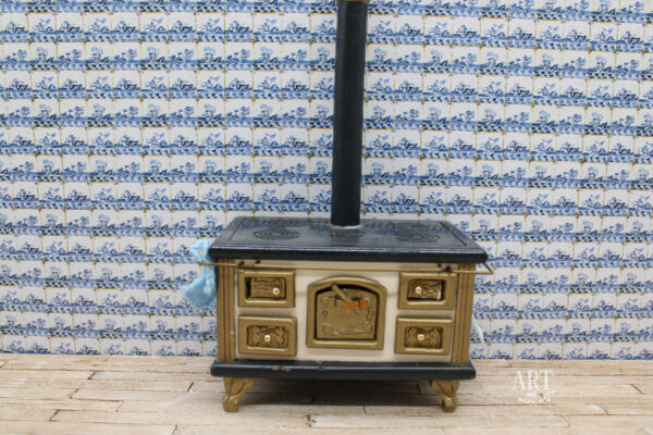 blue vintage tiles 4 - Afbeelding 2