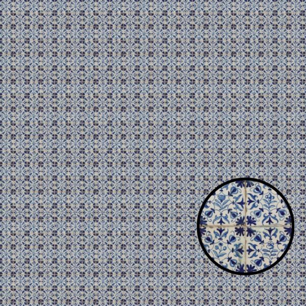 blue vintage tile 9